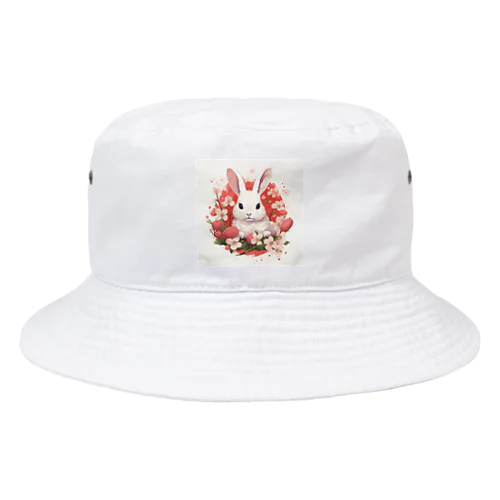 桜シリーズ～うさぎ Bucket Hat