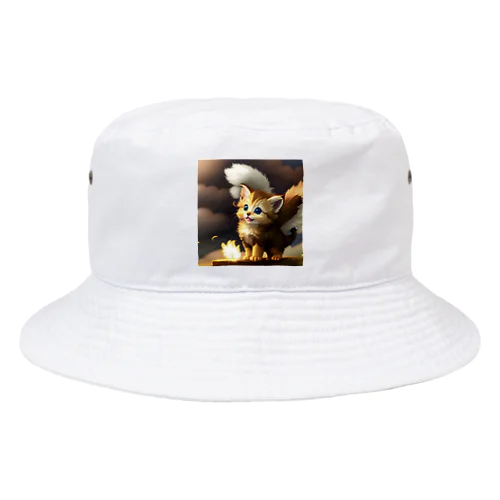 にゃんこ天使 Bucket Hat