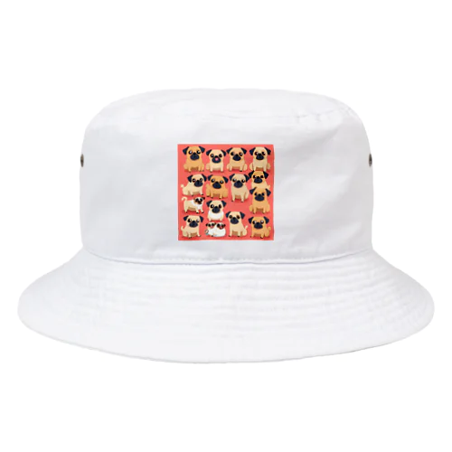 パグのパク Bucket Hat