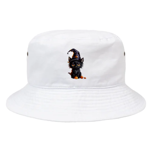 魔女っ子ねこ Bucket Hat