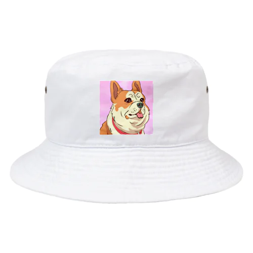 人懐こい犬 Bucket Hat