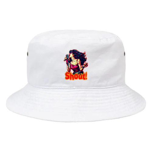 SHOUT!　【ROCK歌手】シャウト！ Bucket Hat