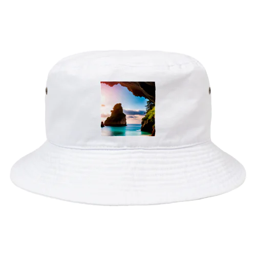 洞窟の秘密、海の奇跡グッズ Bucket Hat