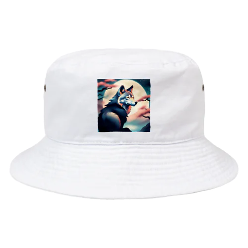 ナイトウルフ Bucket Hat