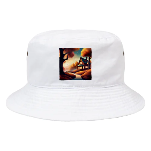 秋の風景 Bucket Hat