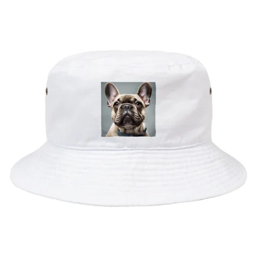 french bulldog Bucket Hat