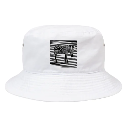 シマウマ横断歩道 Bucket Hat