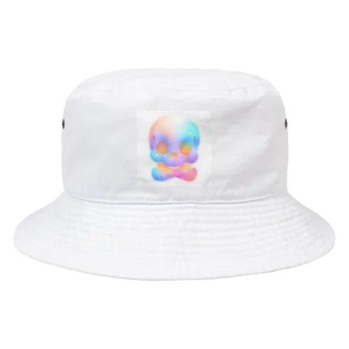 可愛いカラフルスカルグッズ Bucket Hat