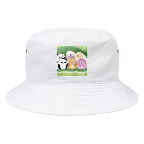 愛くるしいアニマルズ Bucket Hat