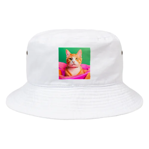 イケイケ猫ちゃん Bucket Hat