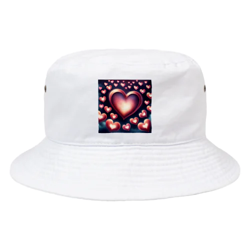 ハートがいっぱい③ Bucket Hat