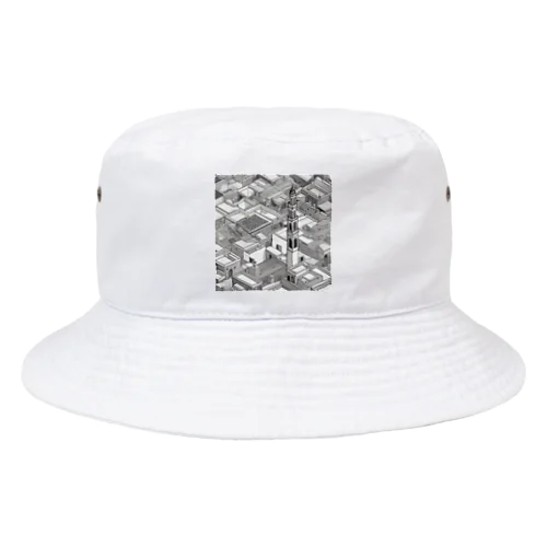 有名な観光スポットイメージ画像：モロッコのマラケシュ旧市街（モロッコ、マラケシュ） Bucket Hat