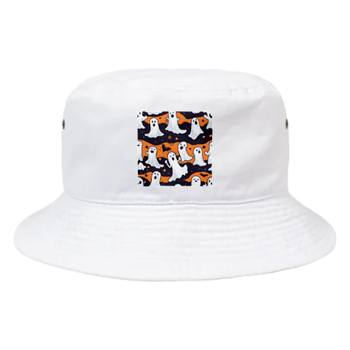 ハロウィン　おばけ② Bucket Hat