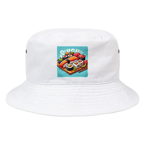 カラフルなユニークな寿司 Bucket Hat