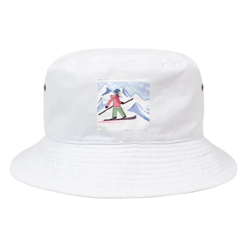 スキーがすき Bucket Hat