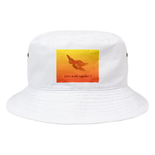 鳳凰のデザイン Bucket Hat