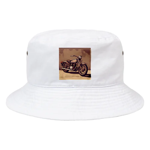 レトロバイクドット Bucket Hat