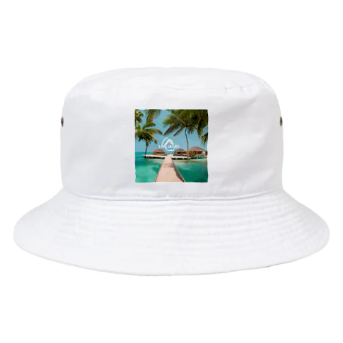 モルディブビーチバンガロー Bucket Hat