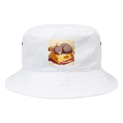 Happyマウスグレー Bucket Hat