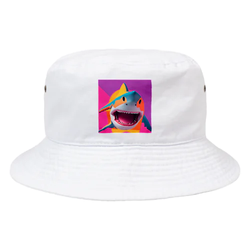 ファンキーさめ Bucket Hat