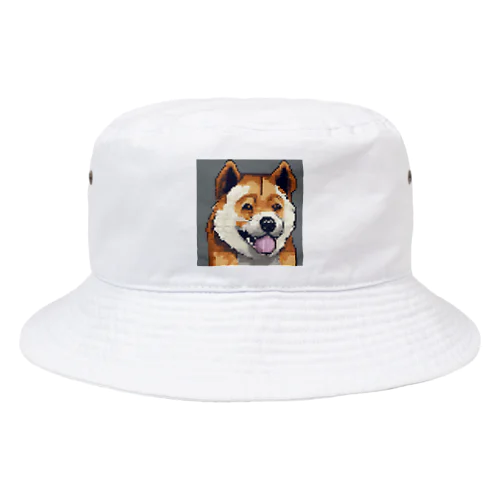 ドット絵の犬 Bucket Hat