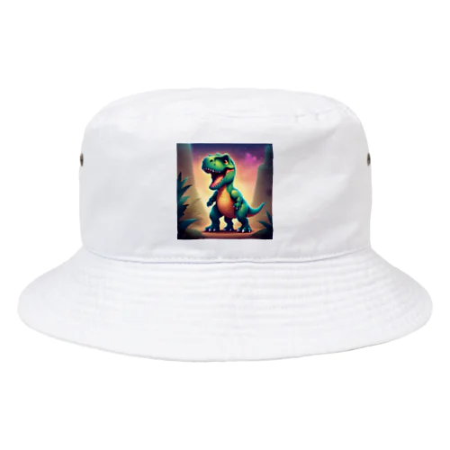 可愛いティラノサウルス Bucket Hat