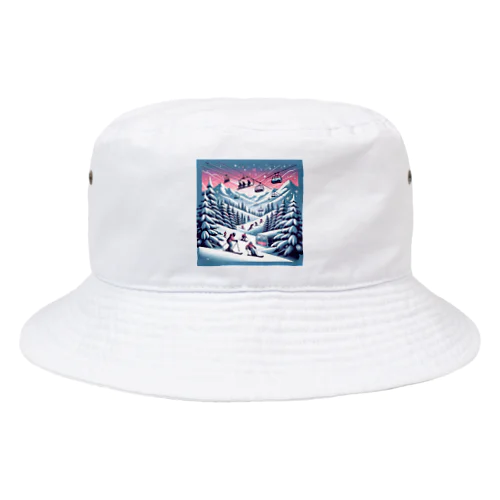 雪の楽園 Bucket Hat