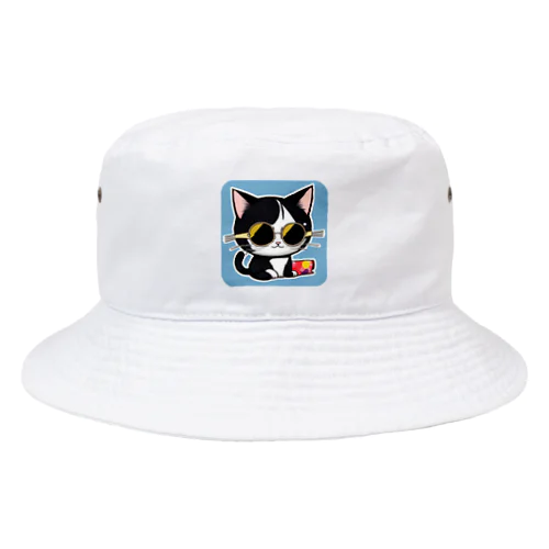 ファンキーねこちゃん2 Bucket Hat