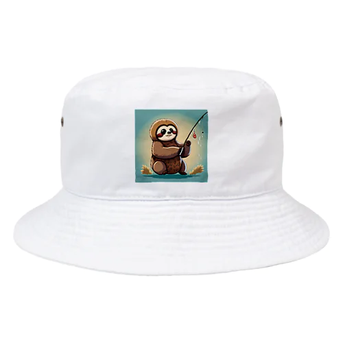 釣りナマケモノ Bucket Hat