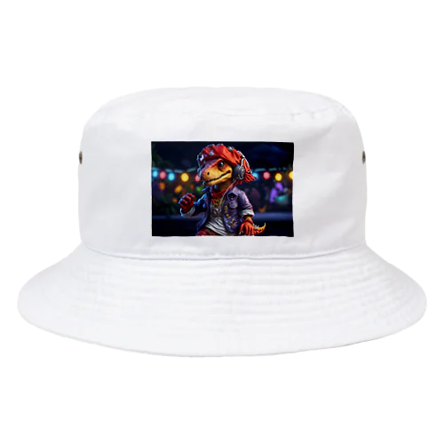 フェス好き恐竜 Bucket Hat