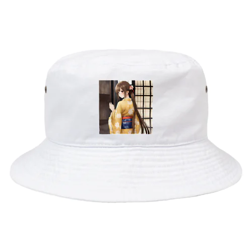 可愛い少女のお祭りアイテム Bucket Hat