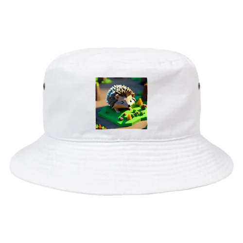 マイクラ的なハリネズミ Bucket Hat