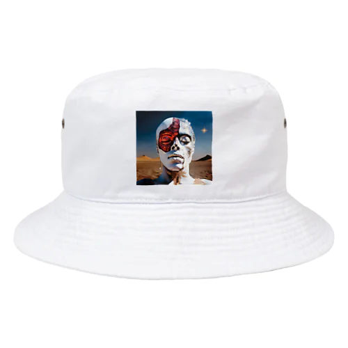 砂漠の砂時計守: Desert Sandglass Guardian Bucket Hat