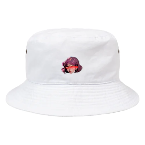 REBELLION MAKI eyes Bucket Hat