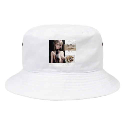 美女 図鑑（ホールド） Bucket Hat