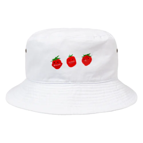 いちごをさけぶいちご Bucket Hat