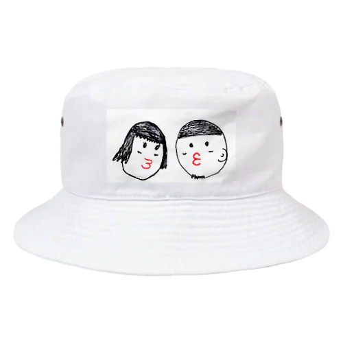 しゅむしゅむ君としゅむしゅむちゃん Bucket Hat