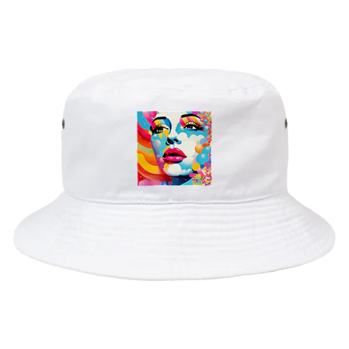 レディ・レインボー・ラグジュアリー Bucket Hat