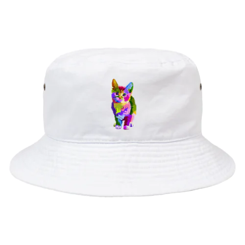 猫のイラストグッズ Bucket Hat