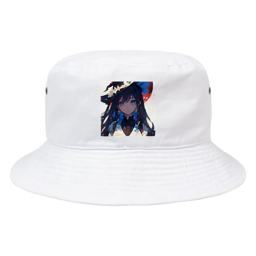 魔女イラストグッズ Bucket Hat