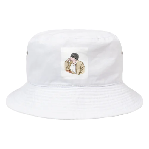 カップル男性向け　秋服長袖 Bucket Hat