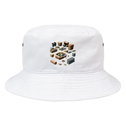 自然との共存 Bucket Hat