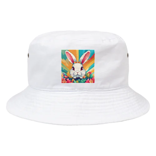 (*≧3≦)ウサギのグッズ Bucket Hat