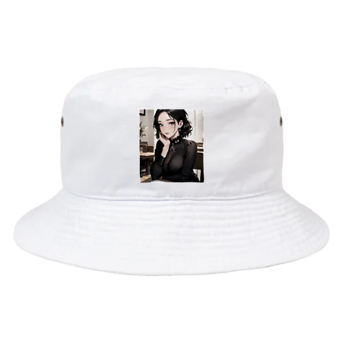 喪服の女性 Bucket Hat