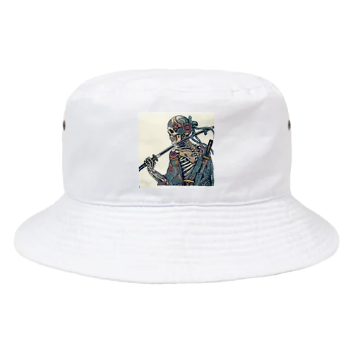 侍ドクロ Bucket Hat