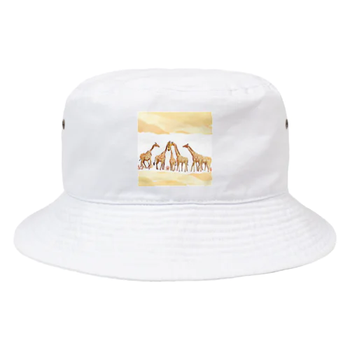 サバンナジラフ Bucket Hat