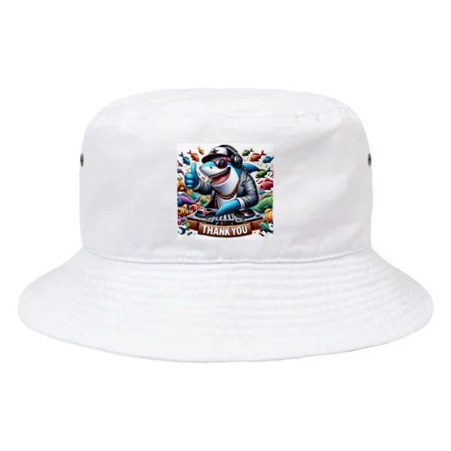 DJシャーク(thank you) Bucket Hat
