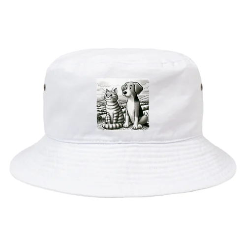 トムとリリー Bucket Hat