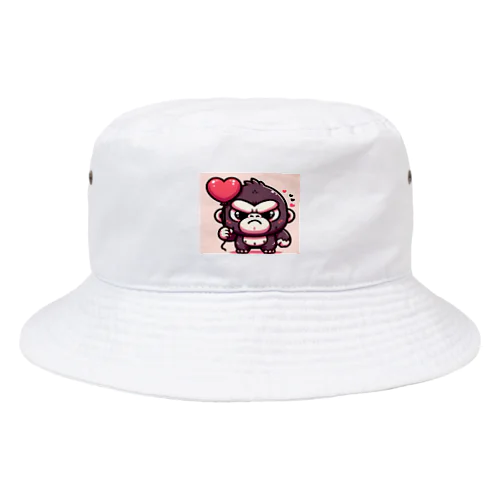 バリかわいいゴリラくん Bucket Hat