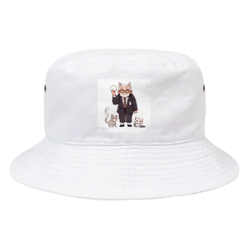 にゃん爺 Bucket Hat